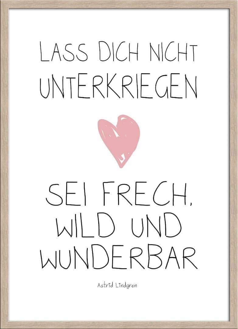 Lass dich nicht unterkriegen