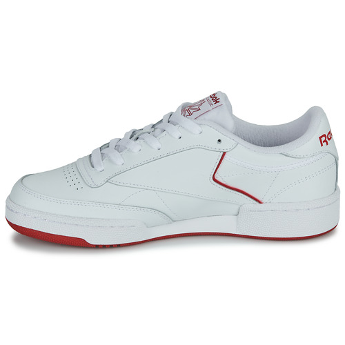Reebok Classic - CLUB C 85 - Blanc / Rouge