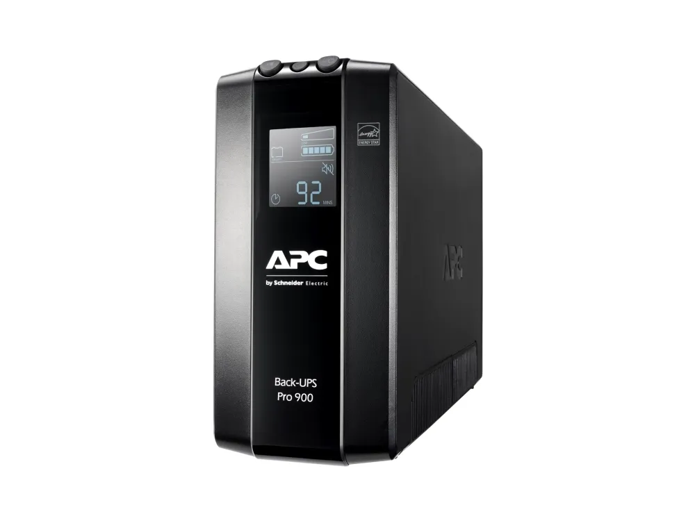 APC Back-UPS Pro BR900MI - UPS - AC 230 V - 540 Watt - 900 VA - USB - output-stikforbindelser: 6 - sort