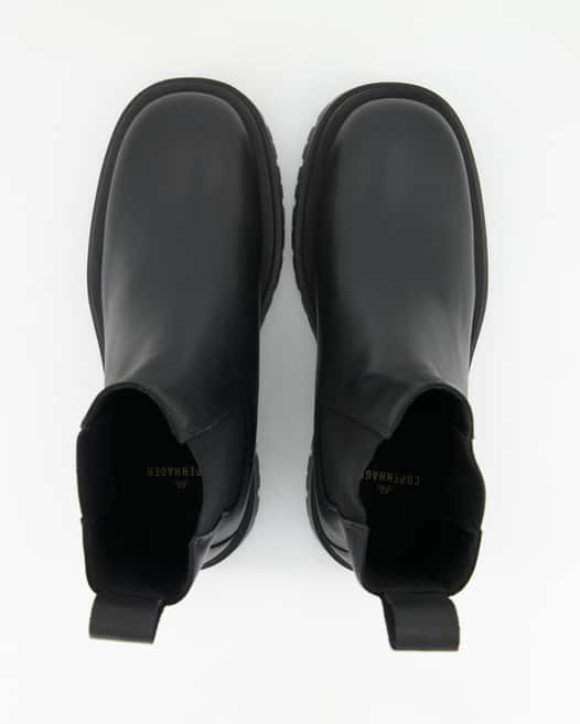 Copenhagen Studios CPH1004 Chelsea Boots in Schwarz