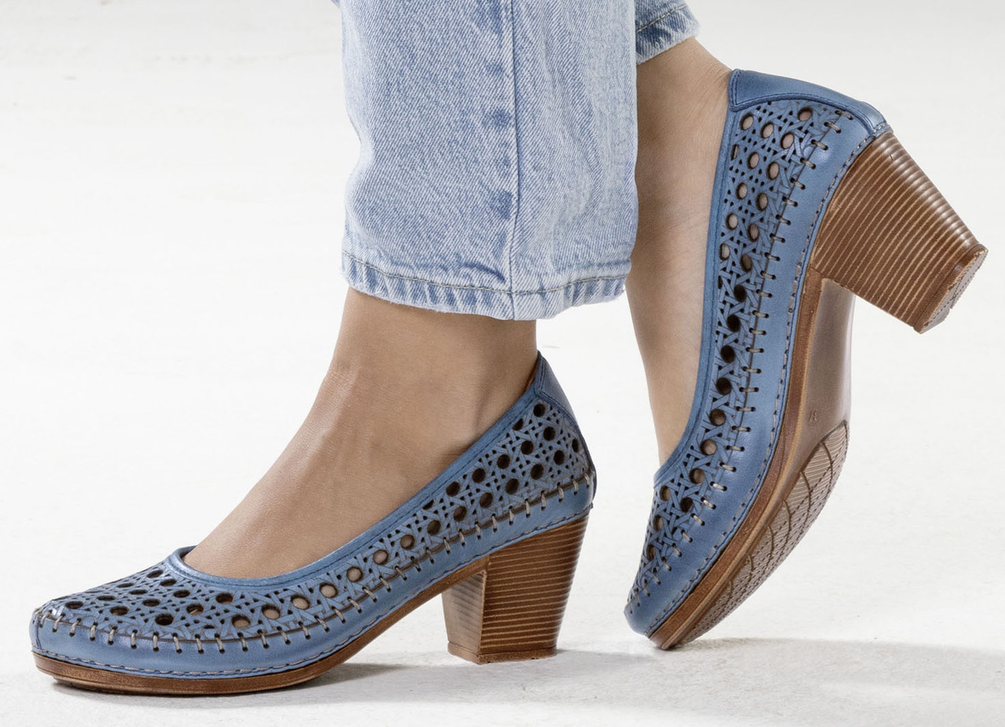 Gemini Pumps aus Nappaleder