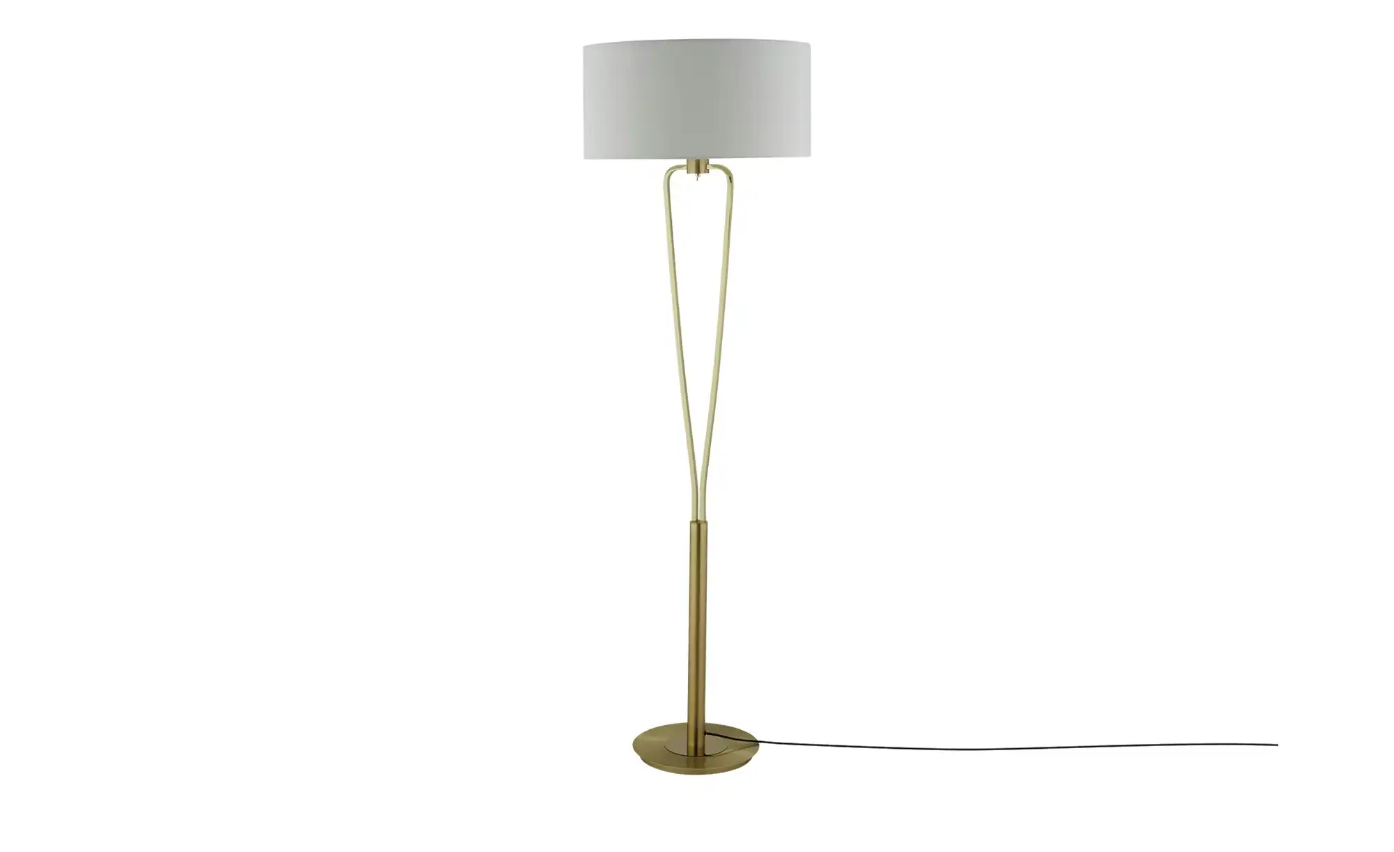 Trio Stehleuchte, 1-flammig messing matt