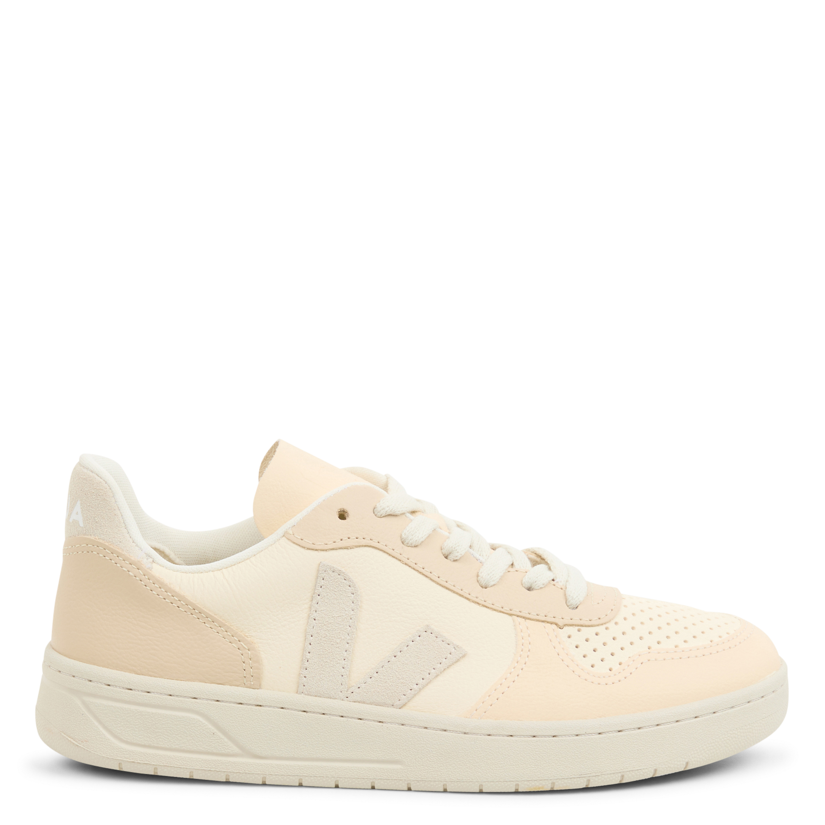 V-10 - Baskets basses en cuir | Multicolore