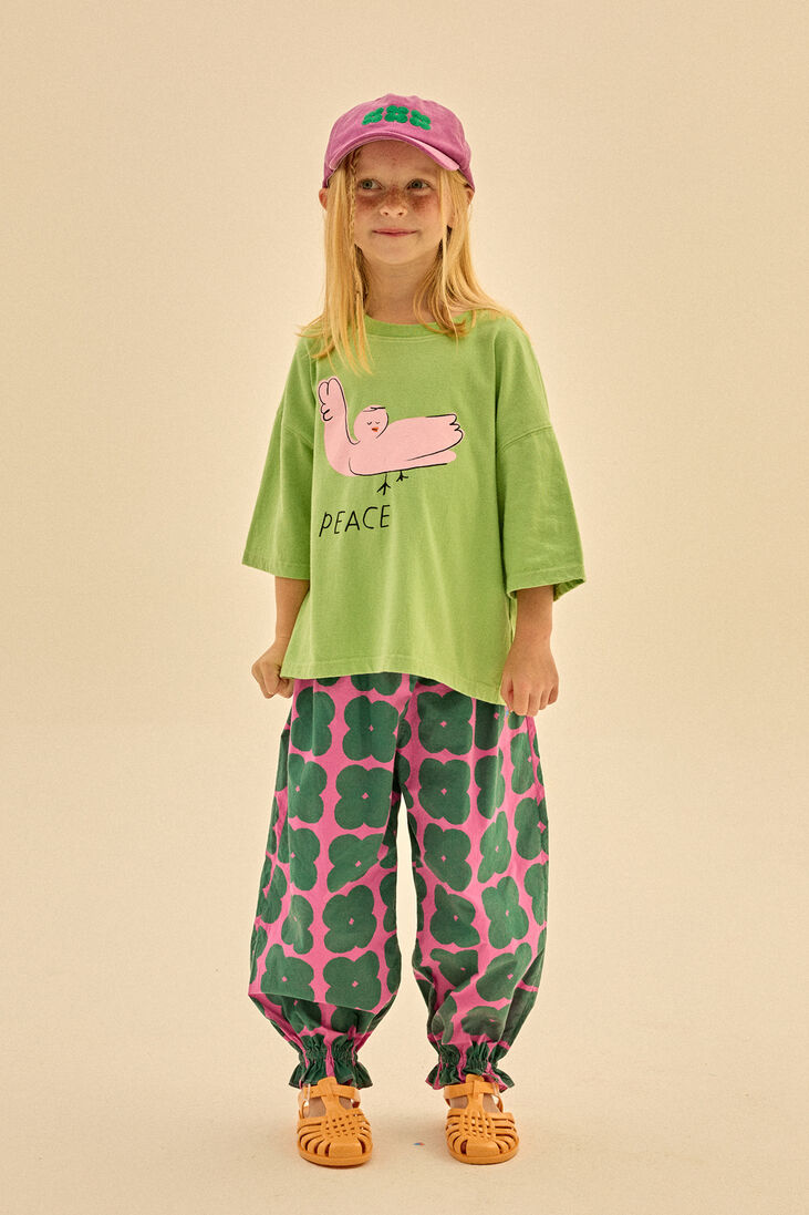 Jelly Mallow groene jelly mallow t-shirt peace t-shirt