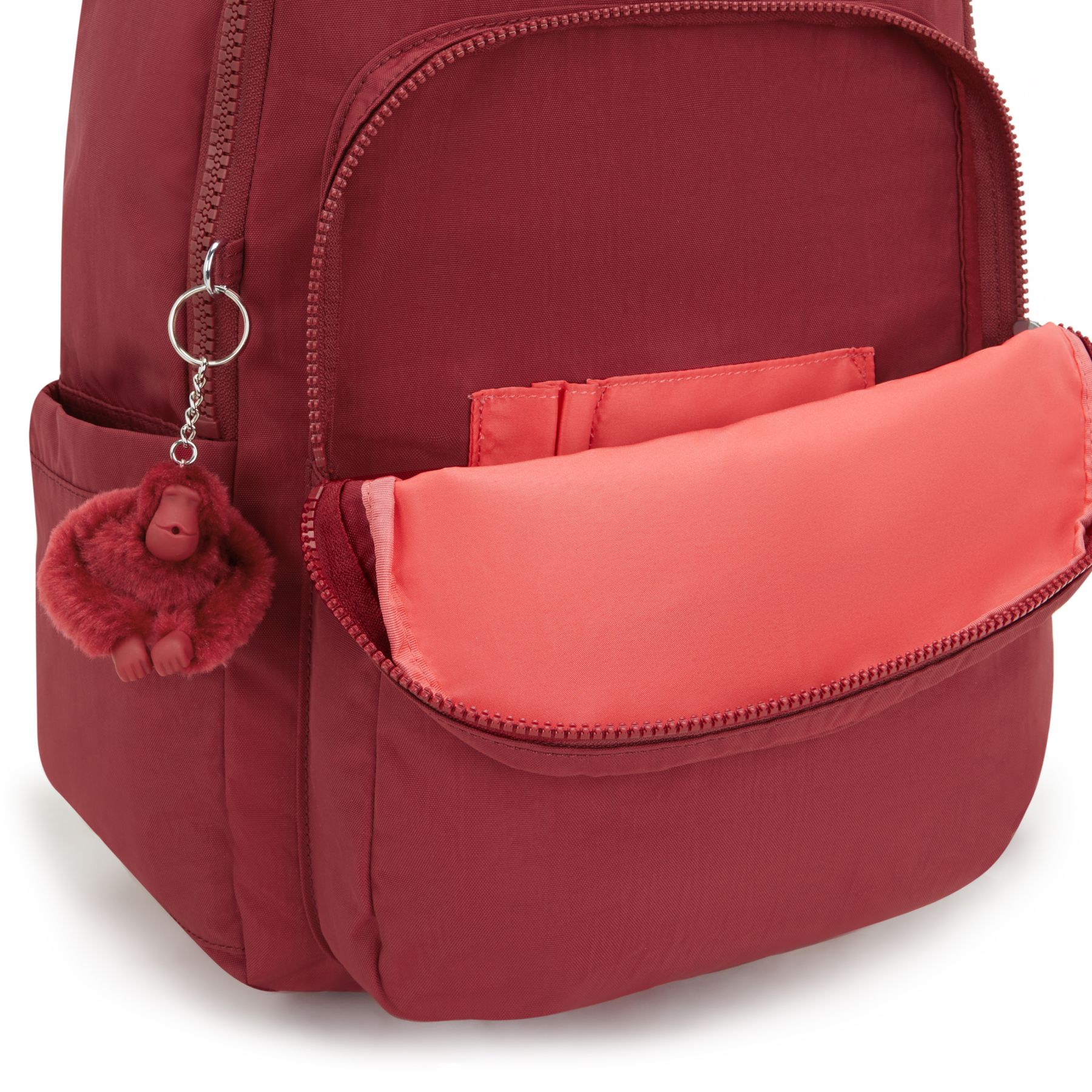SEOUL Grand Sac à Dos Avec Protection Pour Ordinateur Portable - Funky Red