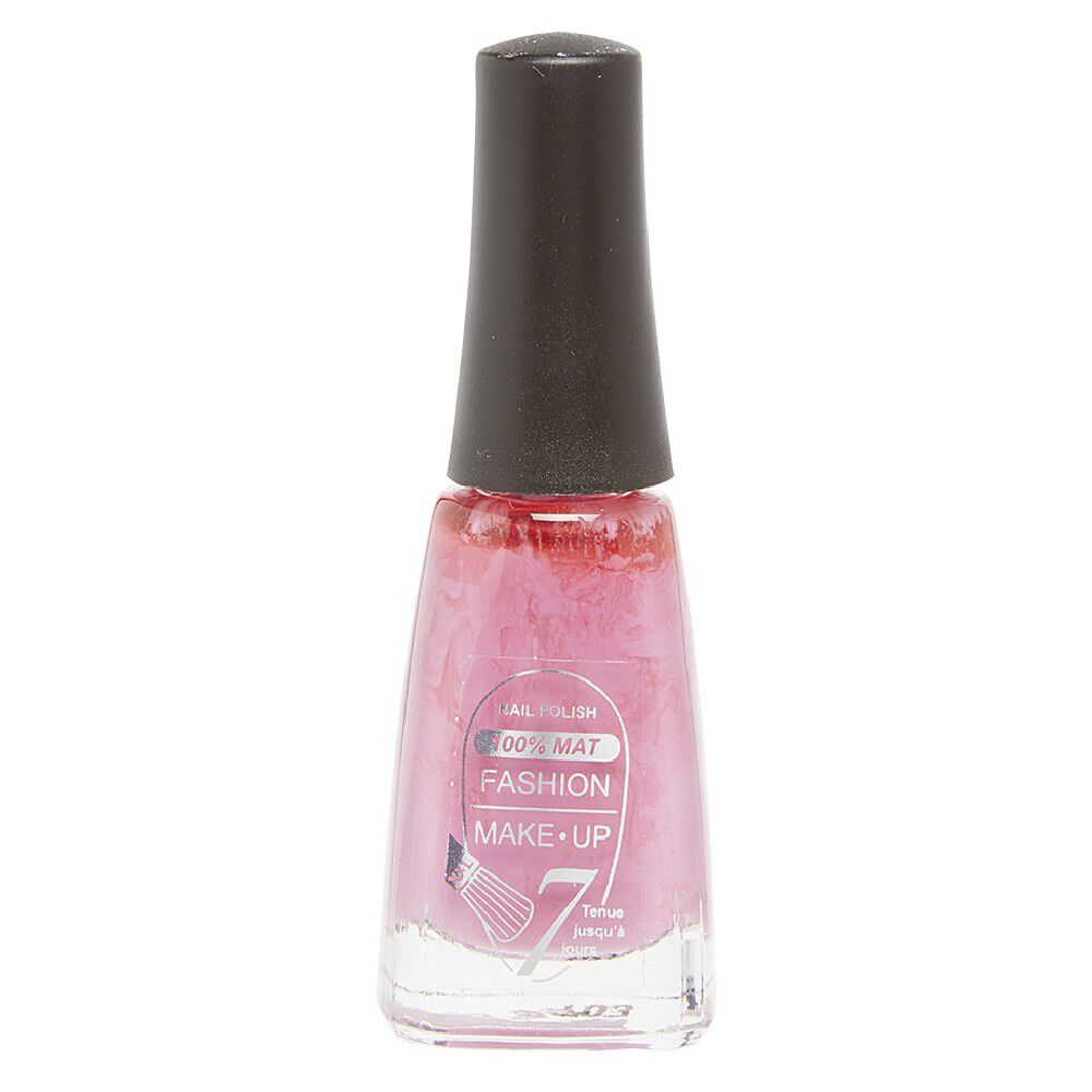 Fashion Make Up  vernis à ongles 100% Mat Rose iguane