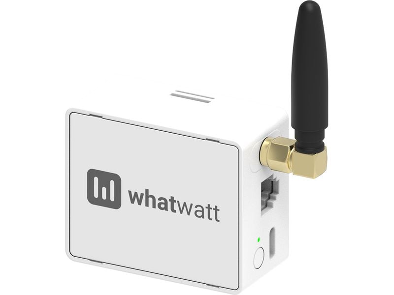 whatwatt Energiemessgerät WiFi-Energy Meter LAN / WLAN Leistungsmessgerät