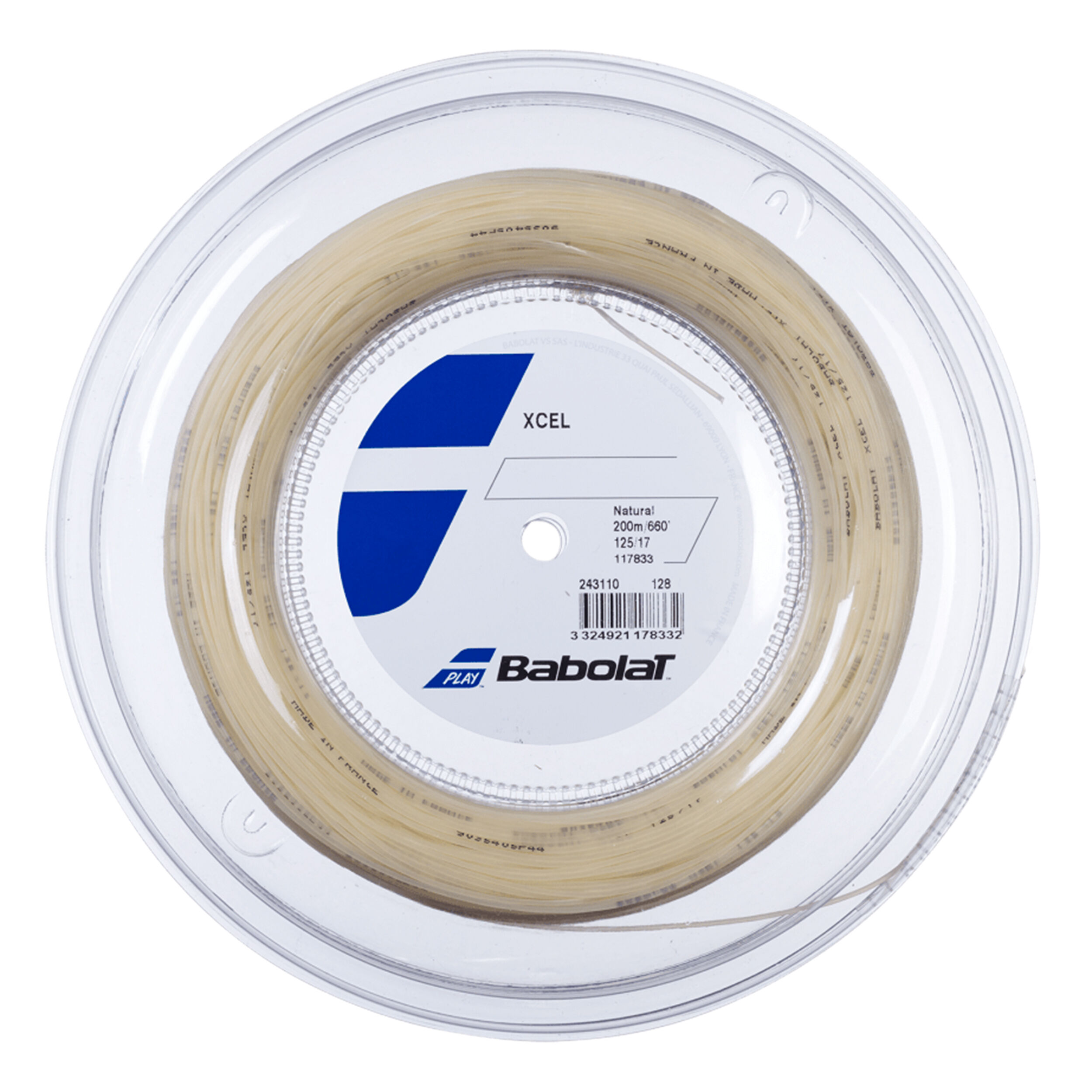Babolat Xcel Bobine Cordage 200m - Beige