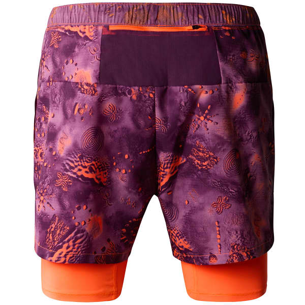 Short trail THE NORTH FACE M SUNRISER 2IN1 SHORT 4IN VIVID FLAME TRAILGLYPH