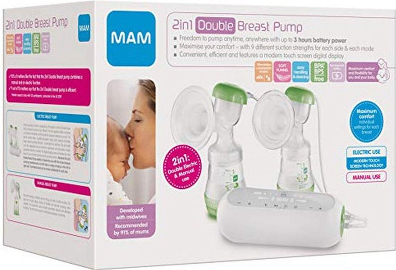MAM 2-in-1 Dubbele Elektrische Borstkolf