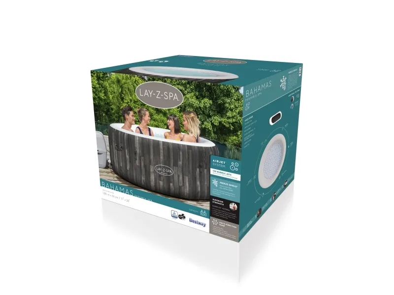 Lay-Z-Spa® Bahamas AirJet - 1.80m x 66cm