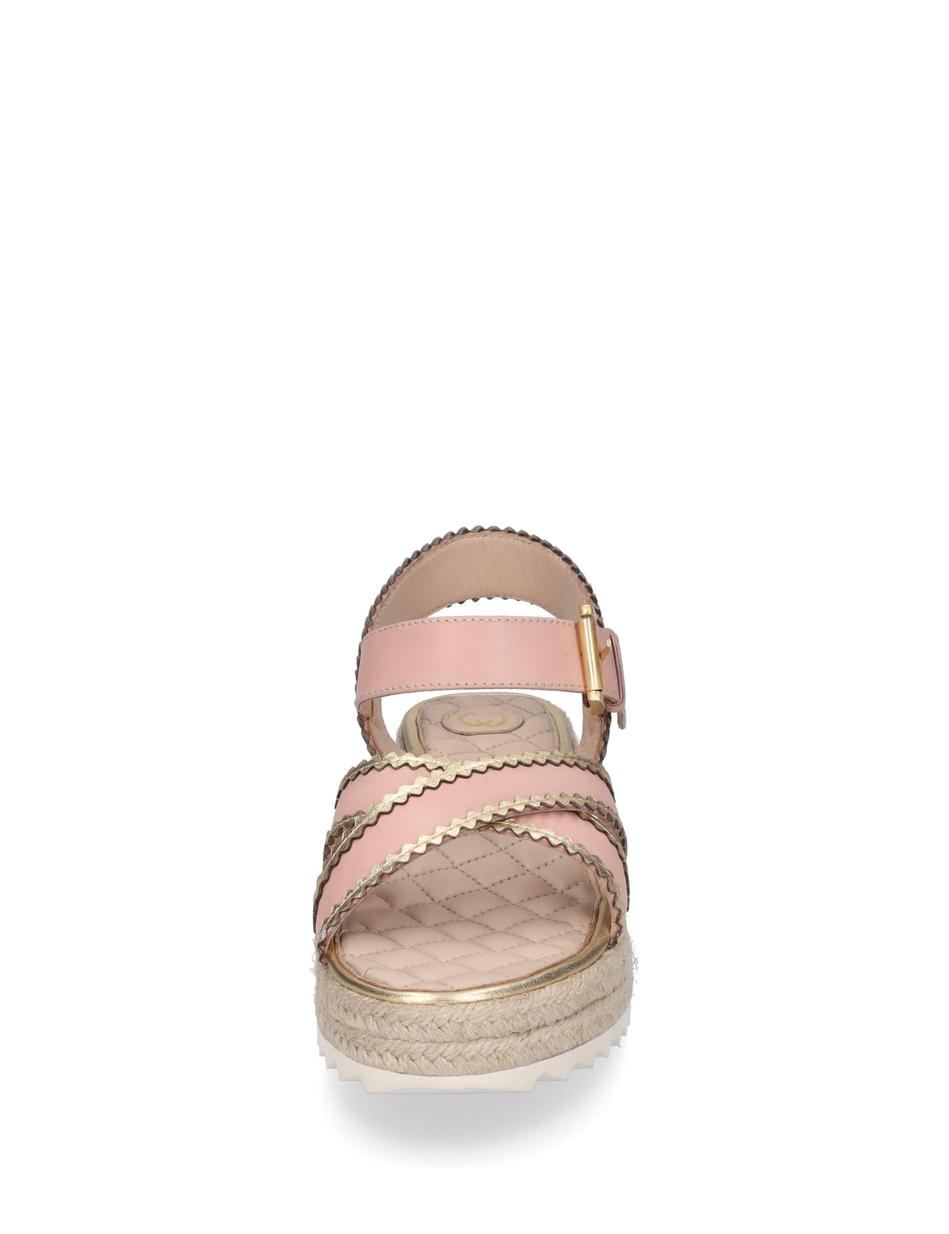 Sandale Bari 01, rosa-kombi