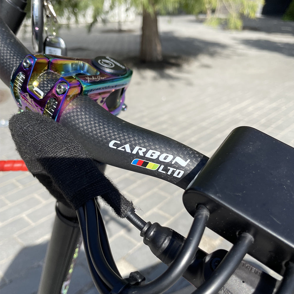 Guidon en Fibre de Carbone 3K - Customisation Trottinette