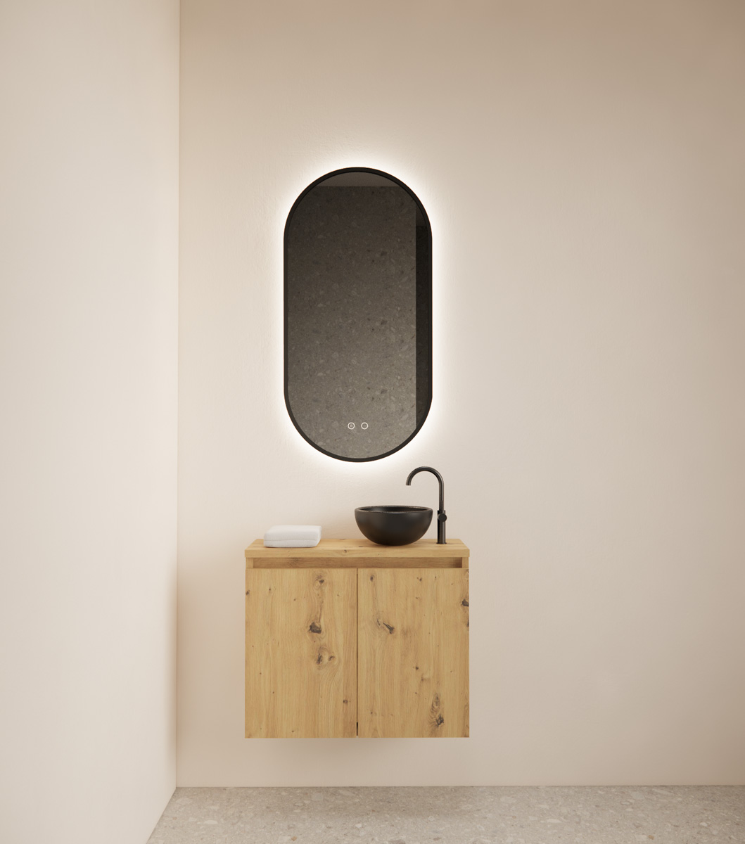 Gliss Design Echo toiletmeubel 60cm evoke eiken