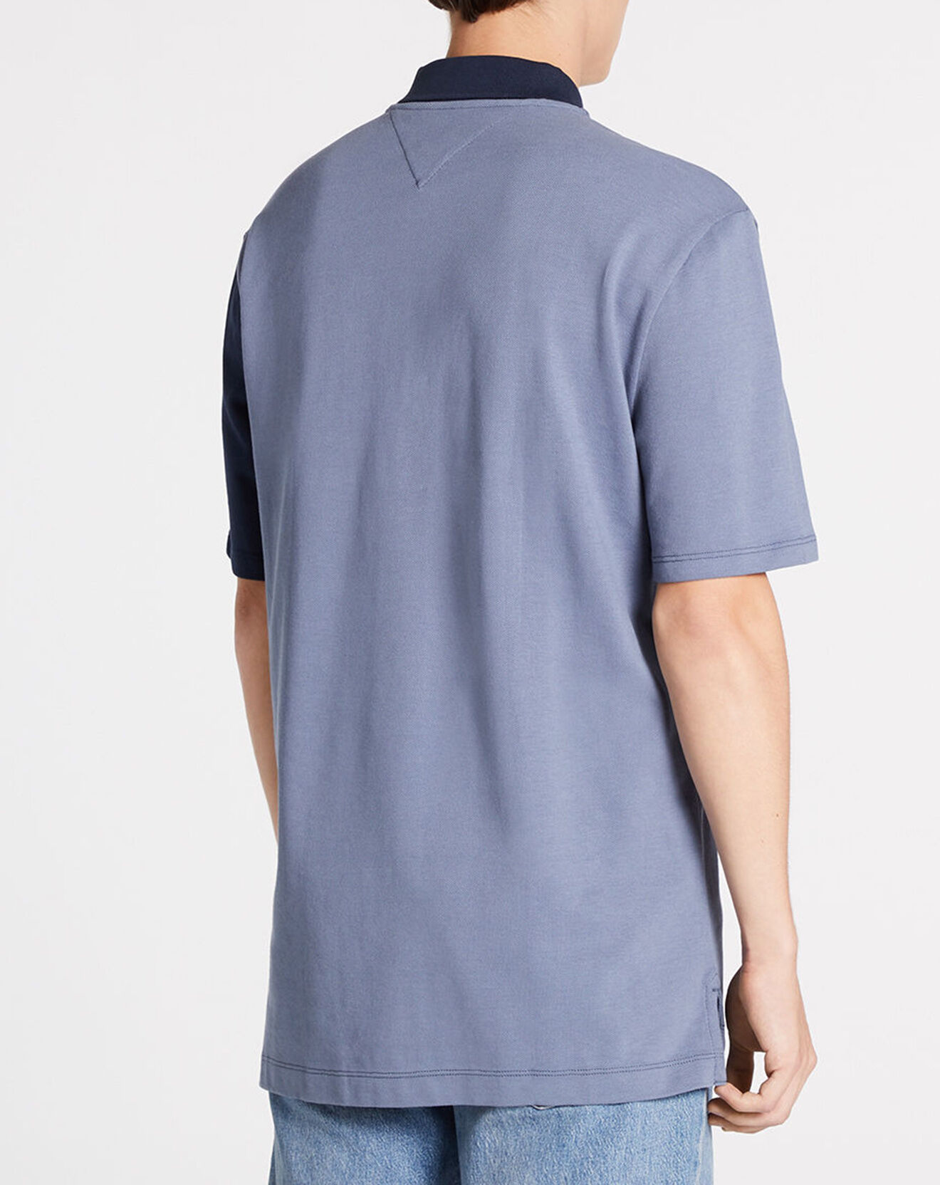 Tommy Jeans Polo Colorblock bleu/rouge/blanc