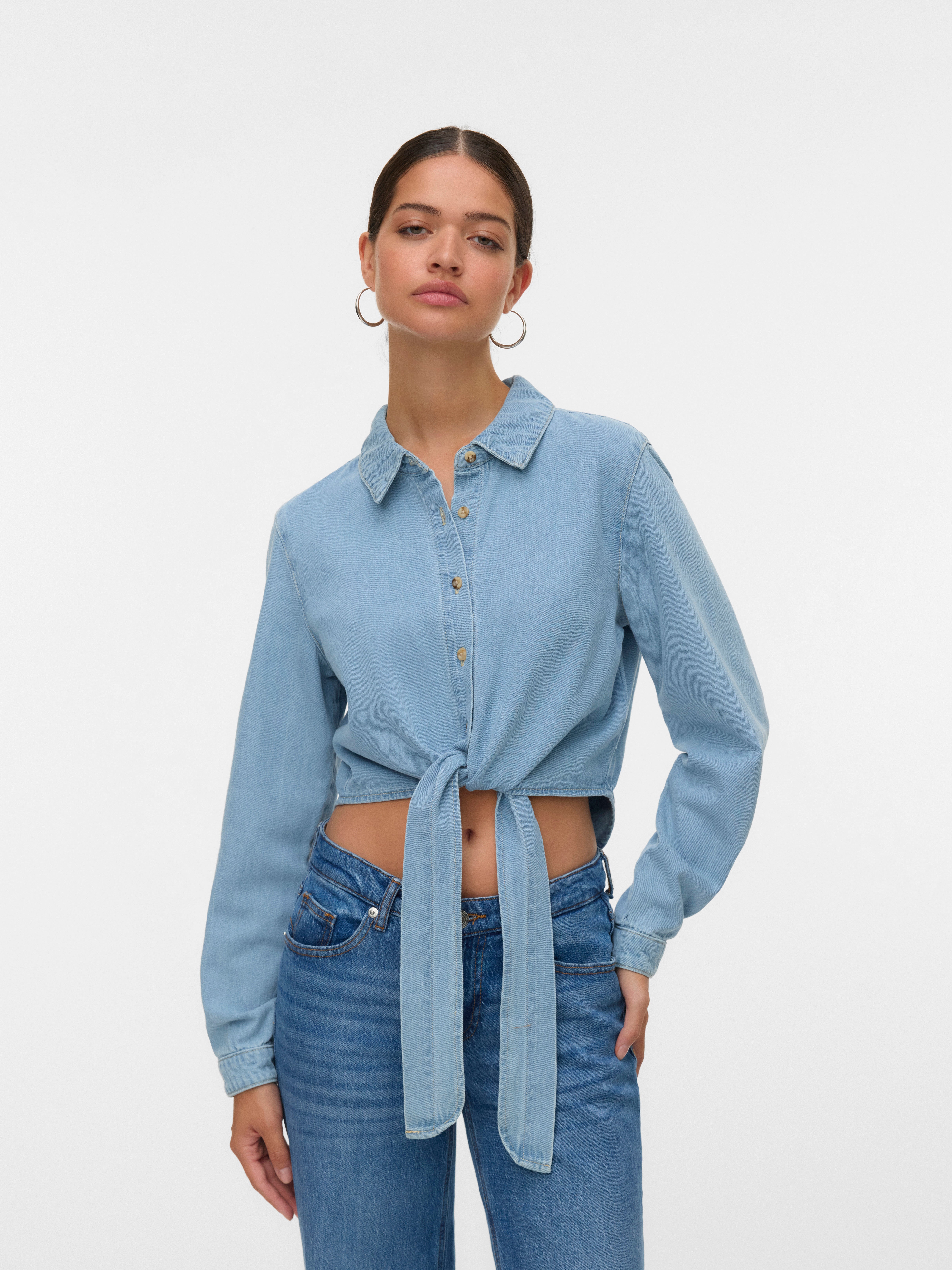 VMMELANEY Denim overhemd