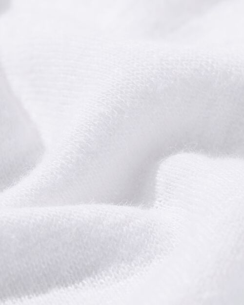 t-shirt femme Evie avec lin blanc