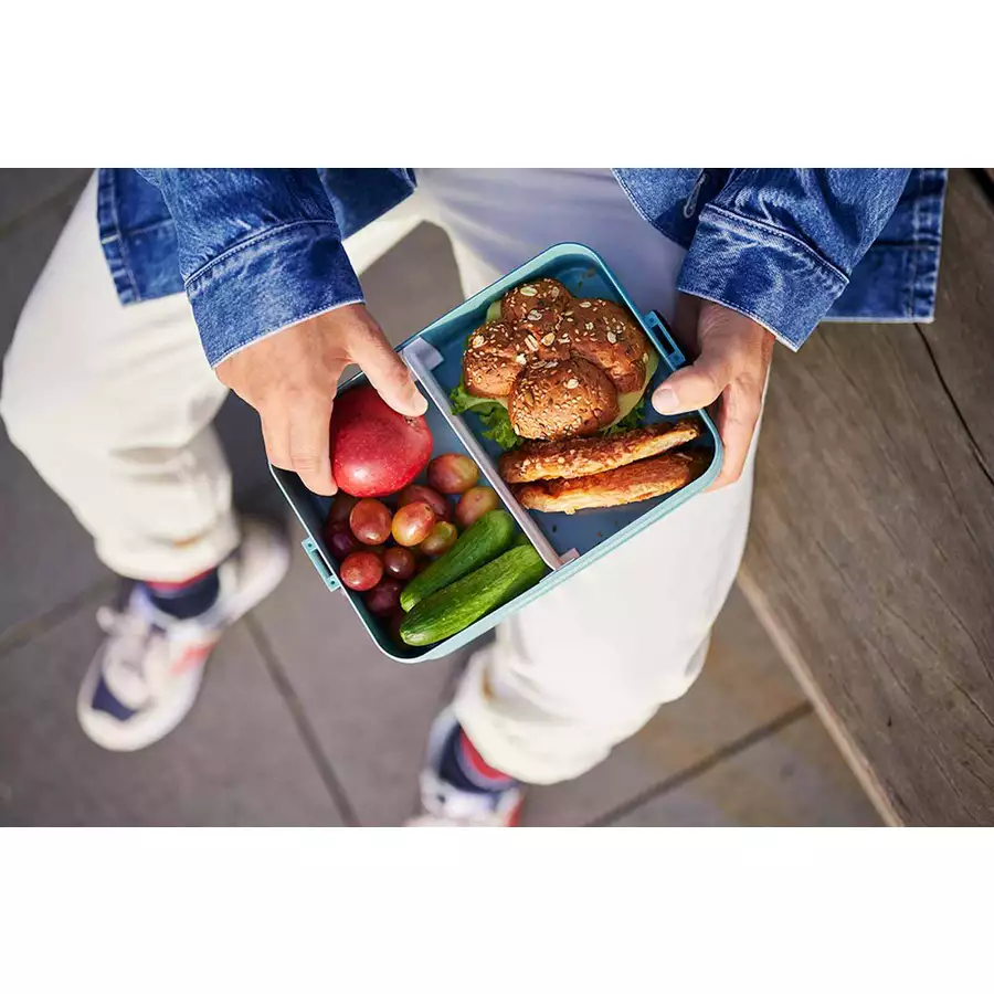 Mepal Lunchboxen Set Large Midi Take a Break 1500 & 900 ml 2er Set pink
