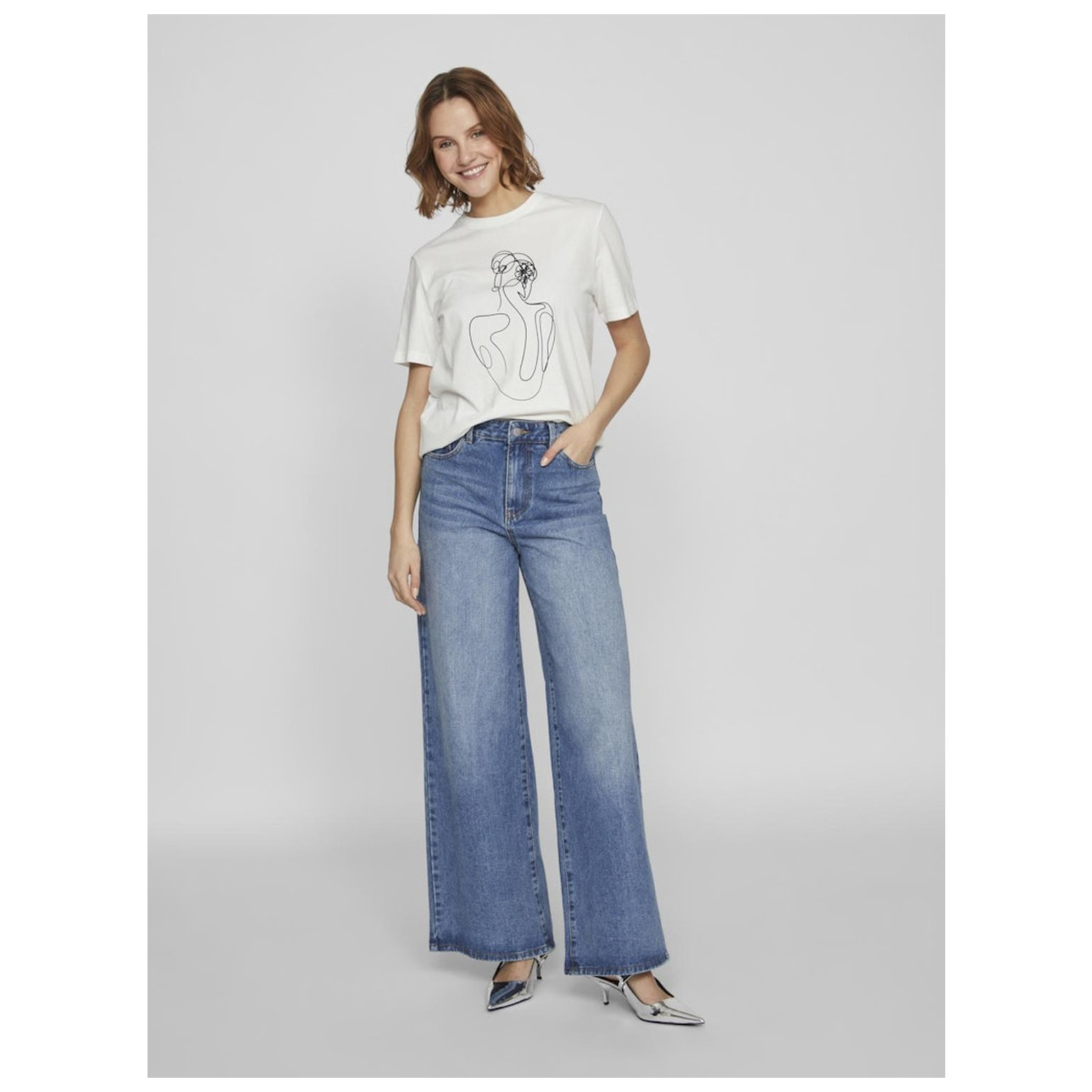 Vila VISYBIL WOMAN S/S T-SHIRT