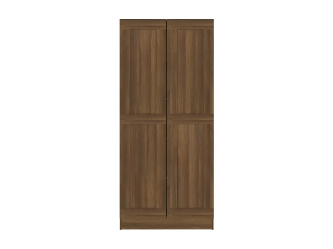 Armoire à livres Chêne marron 82,5x30,5x185,5cm Bois ingénierie