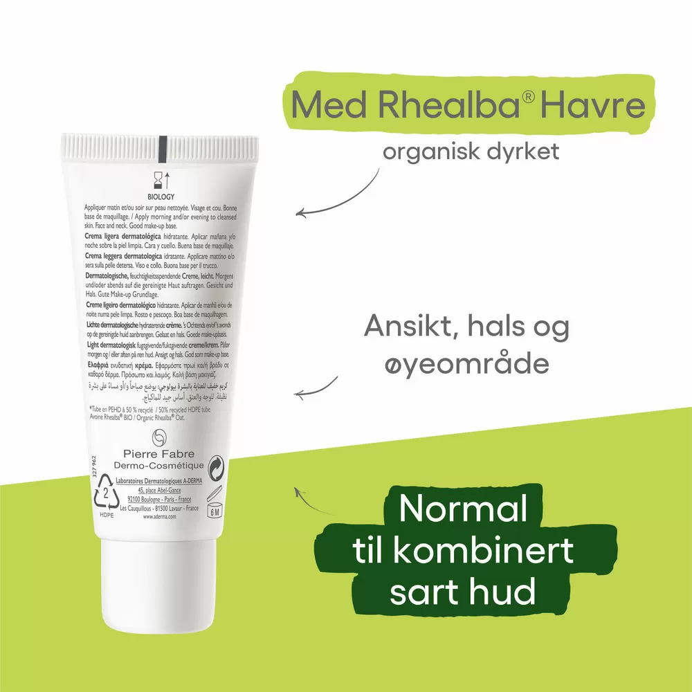 A-Derma Biology Cream Light - 40 ml.