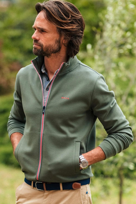 NZA groene heren vest