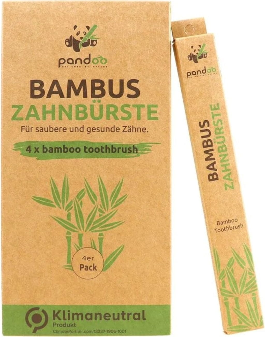 pandoo  Zahnbürste, 4 Stk
