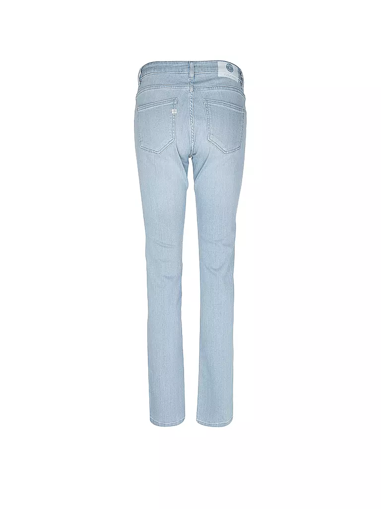 MUD JEANS Jeans Straight Fit FAYE hellblau