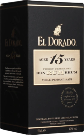 EL DORADO 15 YEARS 70CL