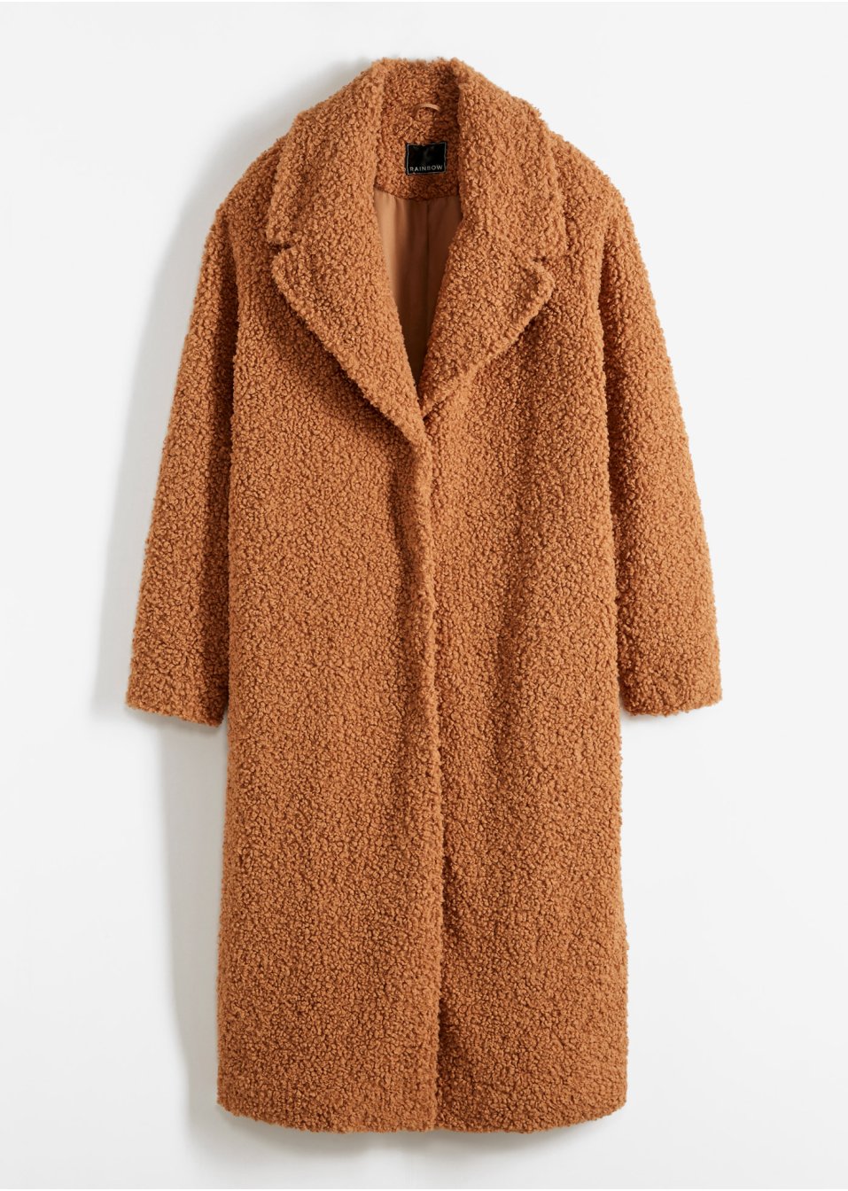 Manteau en maille peluche