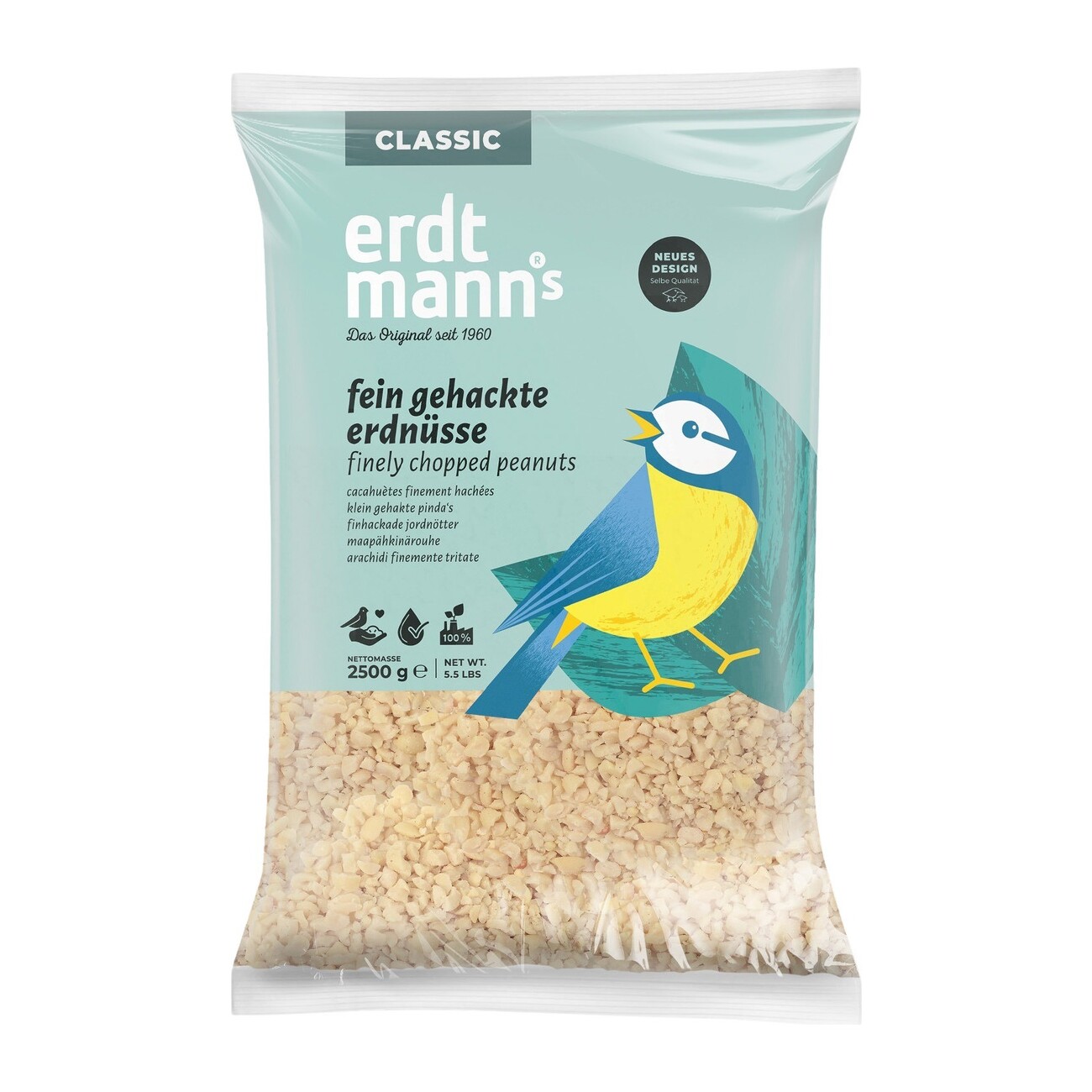 Erdtmann's Fein gehackte Erdnüsse 2,5 kg
