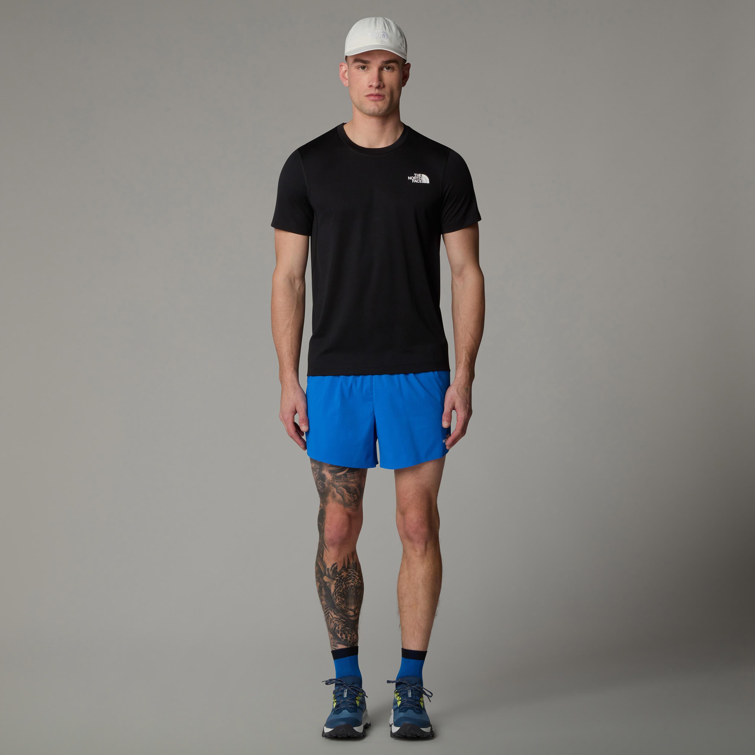 The North Face Lightbright Tee Maillot De Course Hommes - Noir