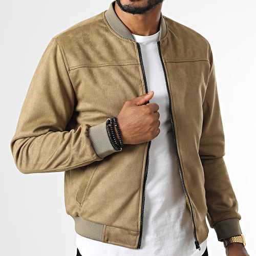 Veste Suedine MKTS04 Vert Kaki Clair