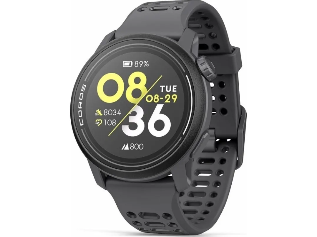 Coros Pace 3 smartwatch, hvid med silikone-rem