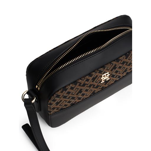 Tommy Hilfiger Jacquard Crossbody, Black