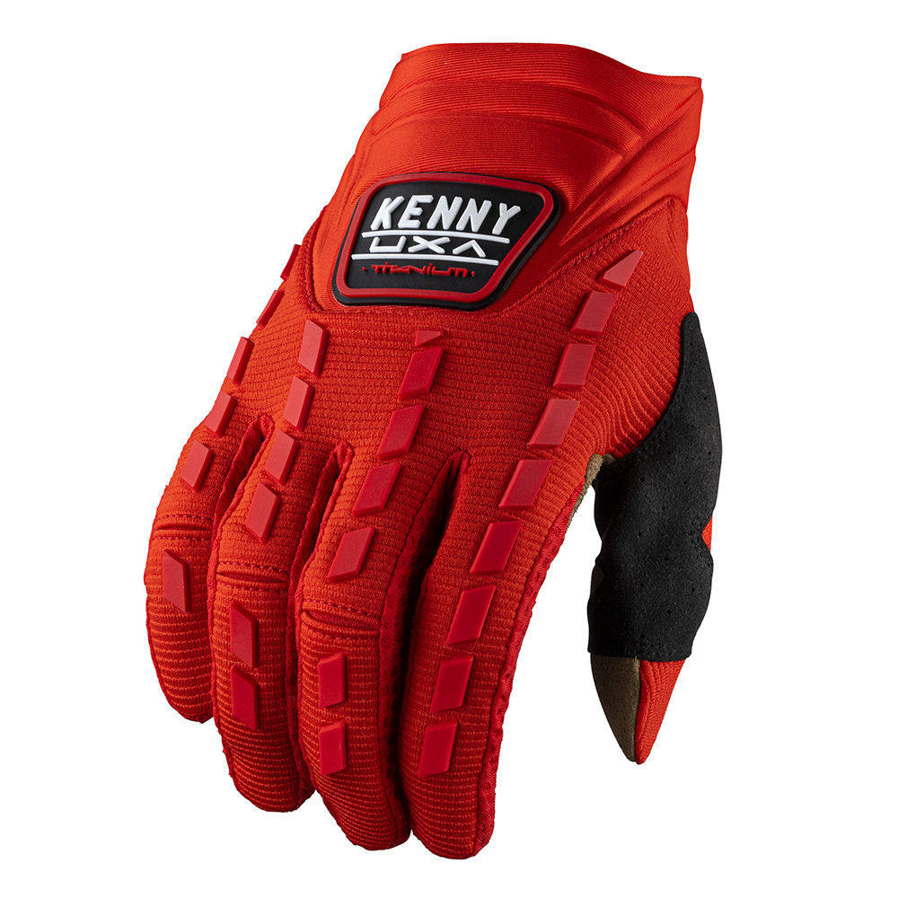 Kenny - Gants Titanium - 2022 Rouge / Noir