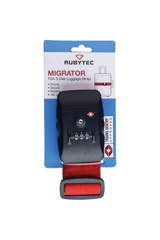 Rubytec Rubytec Migrator TSA 3 Dial Kofferriem