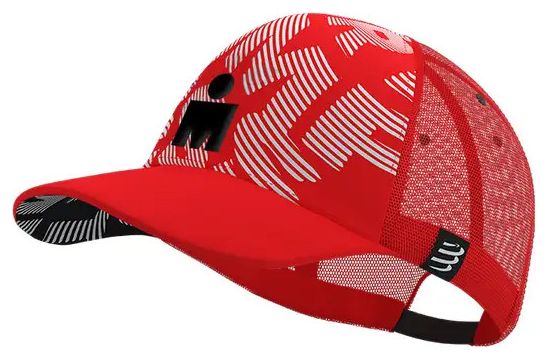 Casquette Ironman Compressport Trucker Rouge
