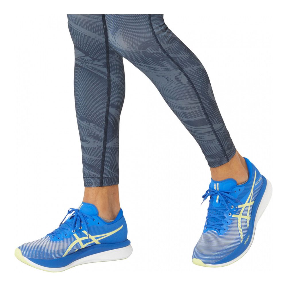 Asics MAGIC SPEED 3 - Chaussures running Homme illusion blue/glow yellow
