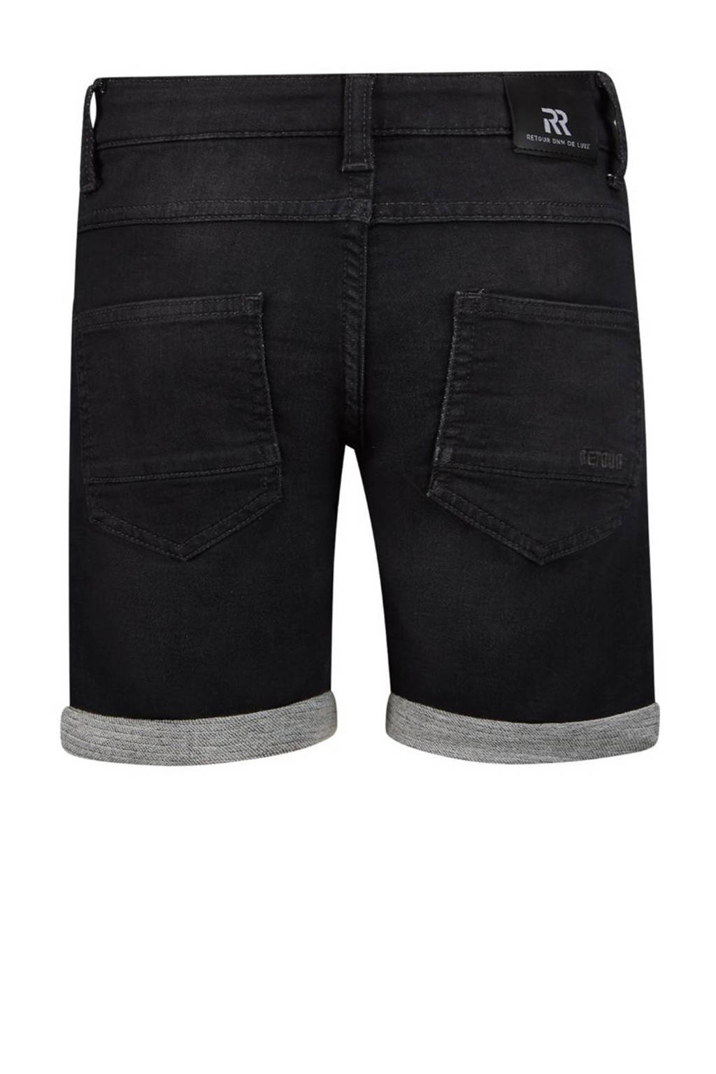 Retour Jeans short Loeks dark grey denim