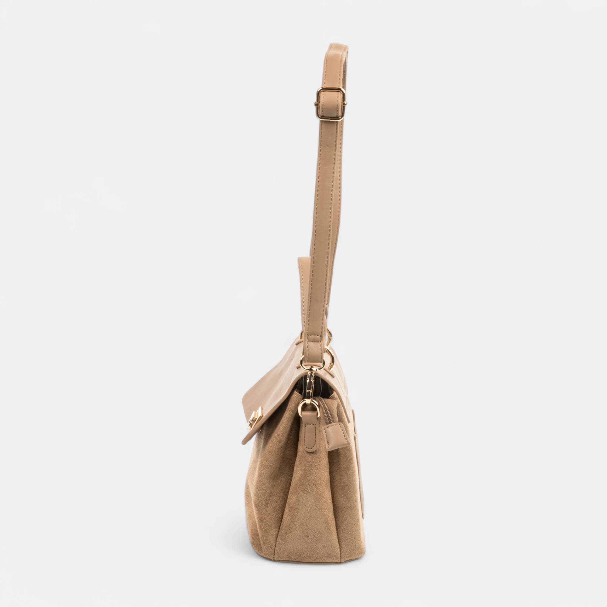 Sac bandoulière taupe