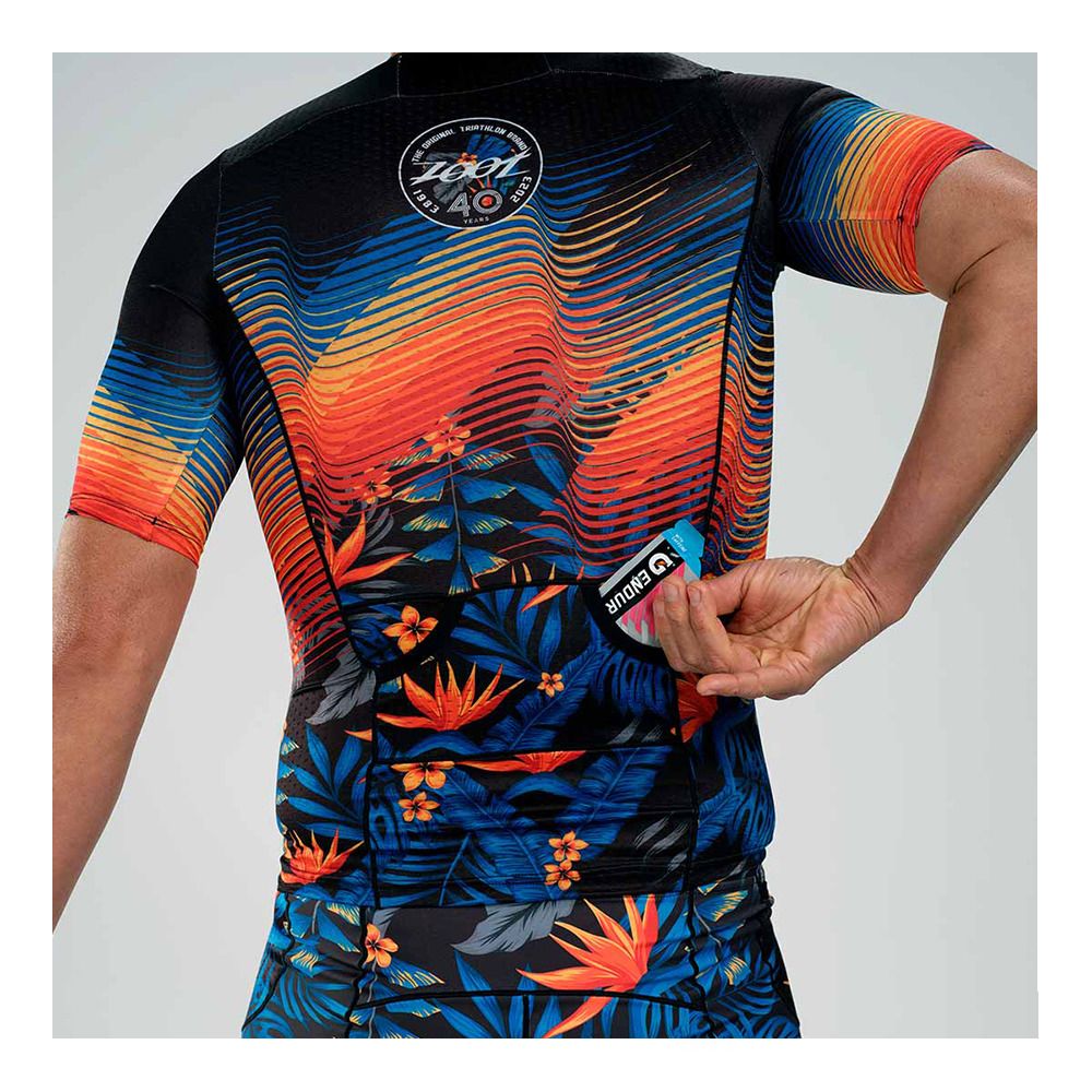 Zoot LTD TRI AERO FZ - Maillot tri fonction Homme 40 years