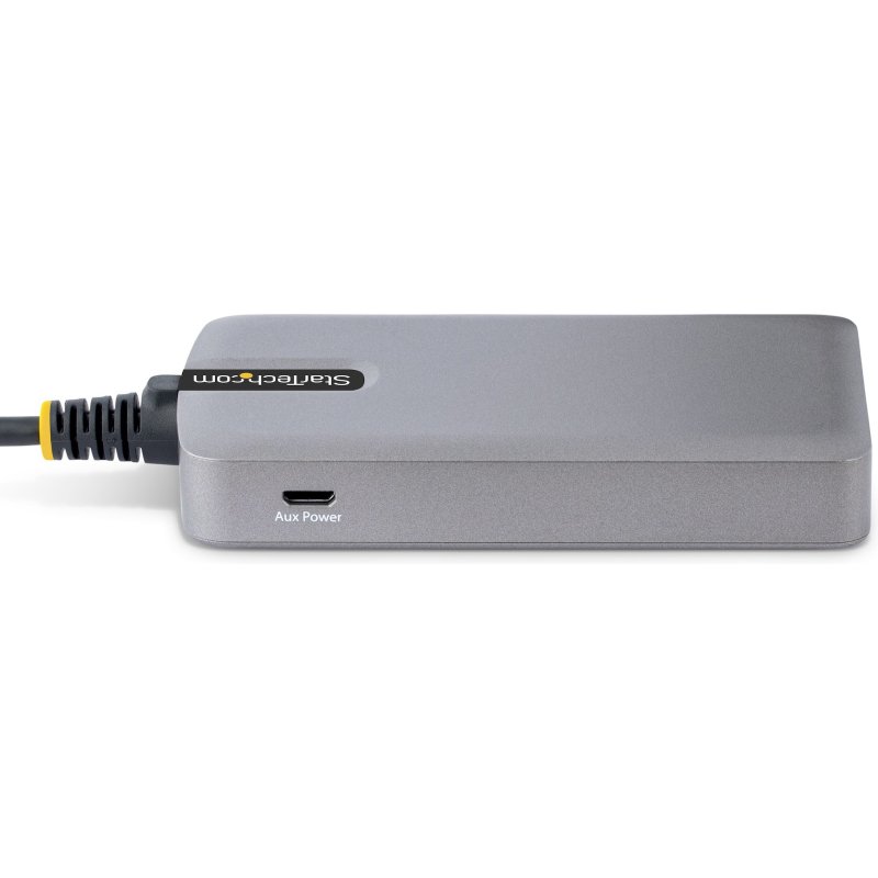 StarTech.com Hub USB 3 Ports - 3x Ports USB-A - Gigabit Ethernet (RJ45) - Mini Hub USB, USB 3.0 5Gbps - Alimentation par Bus - Hub USB pour PC Portable avec Câble de 30 cm - Adaptateur LAN USB - Répartiteur USB