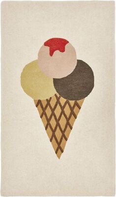 OYOY Ice Cream Tuftet Gulvteppe, Multi