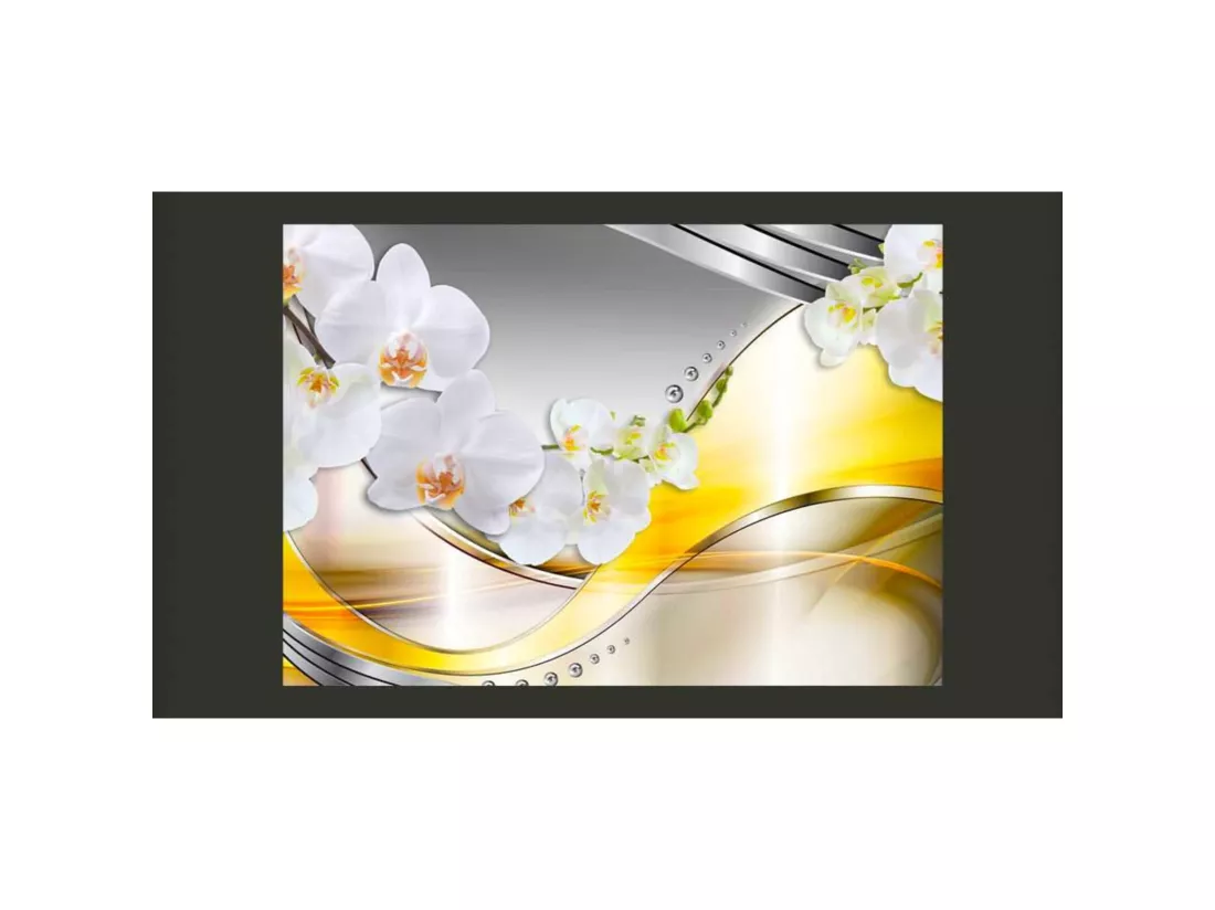 Papier peint voyage jaune - 400 x 280 cm