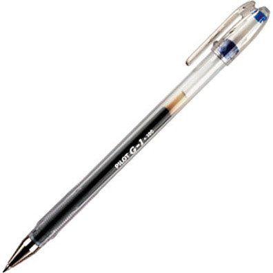 Stylo roller Pilot G1 à capuchon pointe 0,7 mm - écriture moyenne