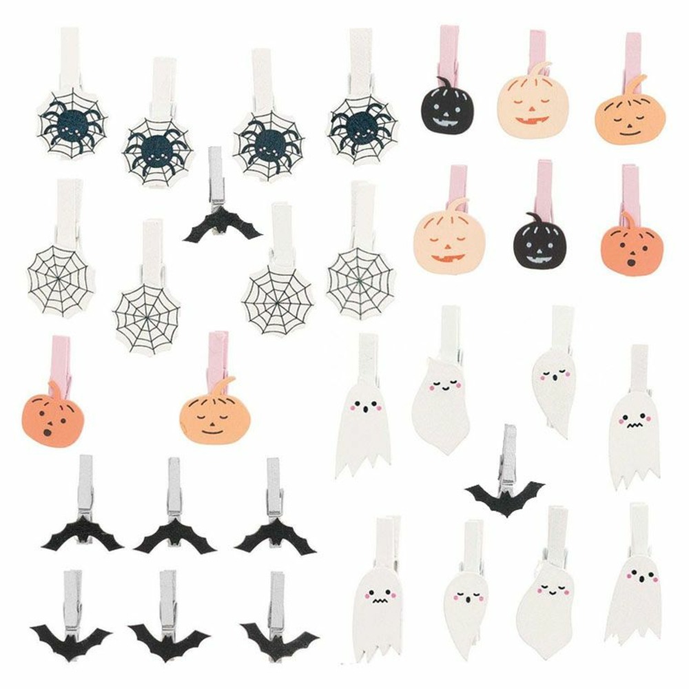 32 pinces à clip halloween