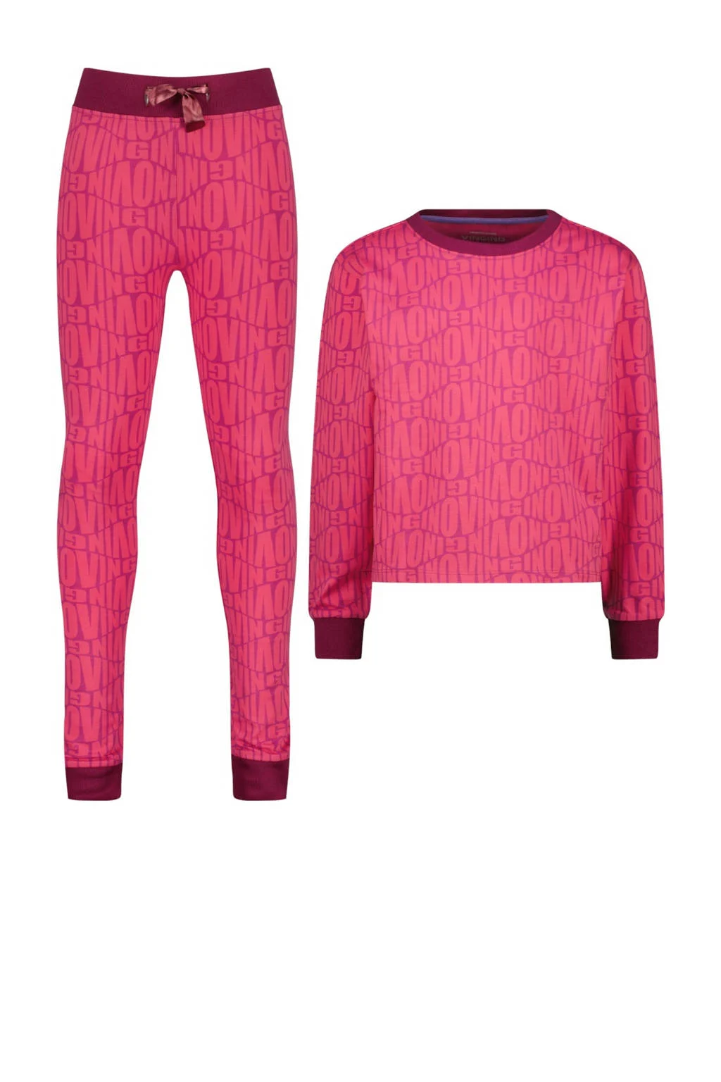 Vingino pyjamaset roze