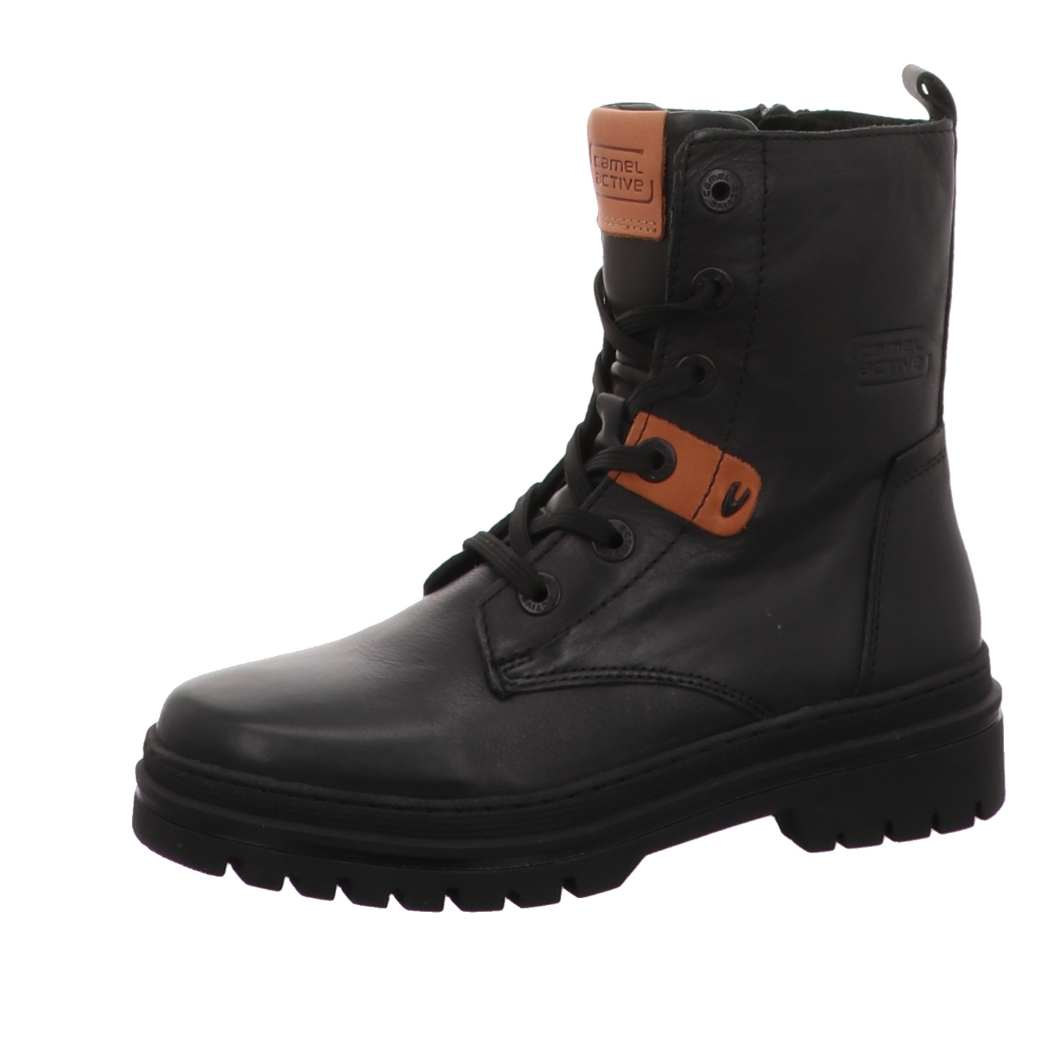 Camel Schnürstiefel schwarz