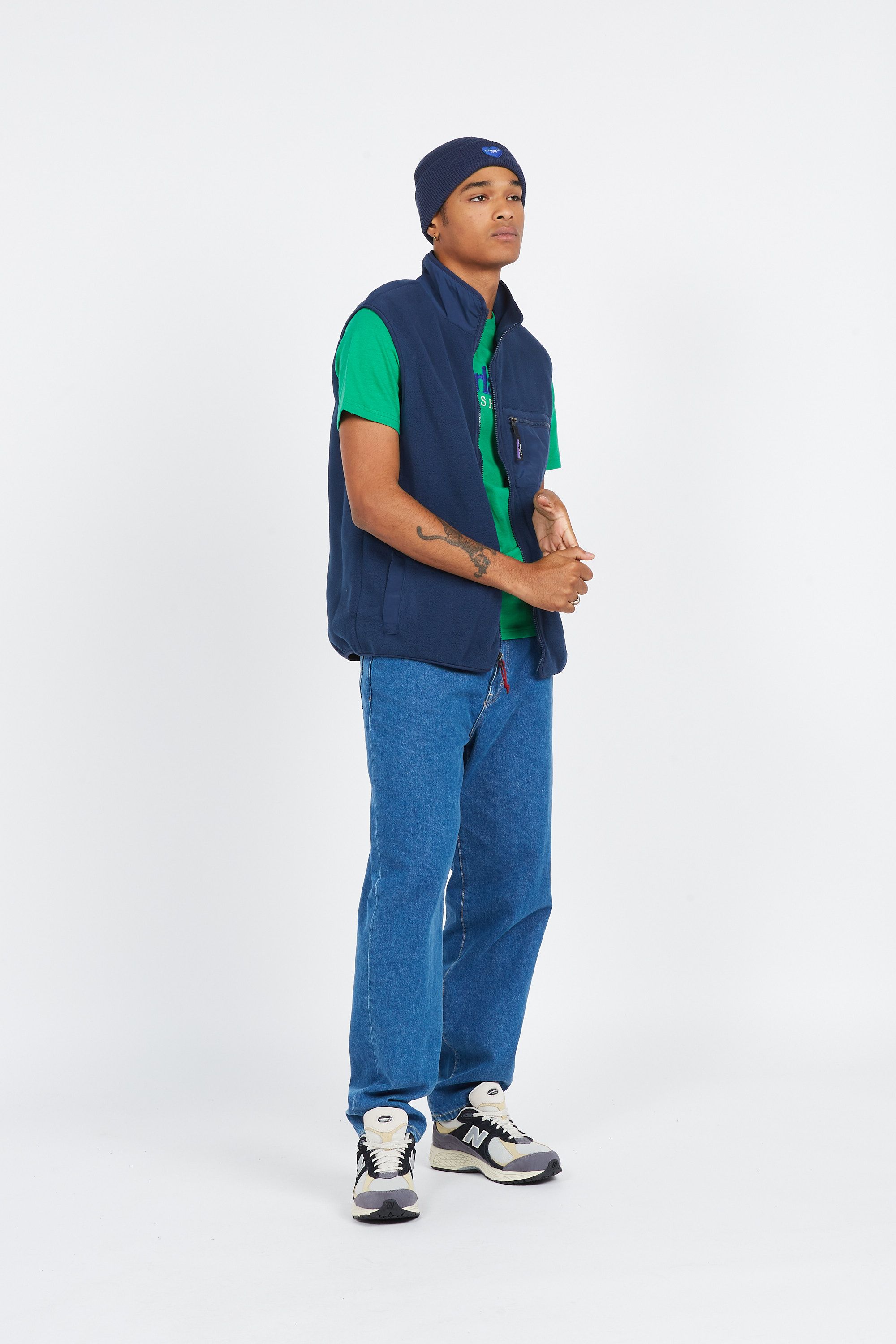 PATAGONIA Gilet sans manches Synchilla Fleece Vest Bleu